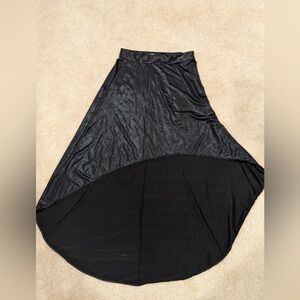 Womens Forever 21 Black Skirt Sz Small S Animal Print Very Nice Unique